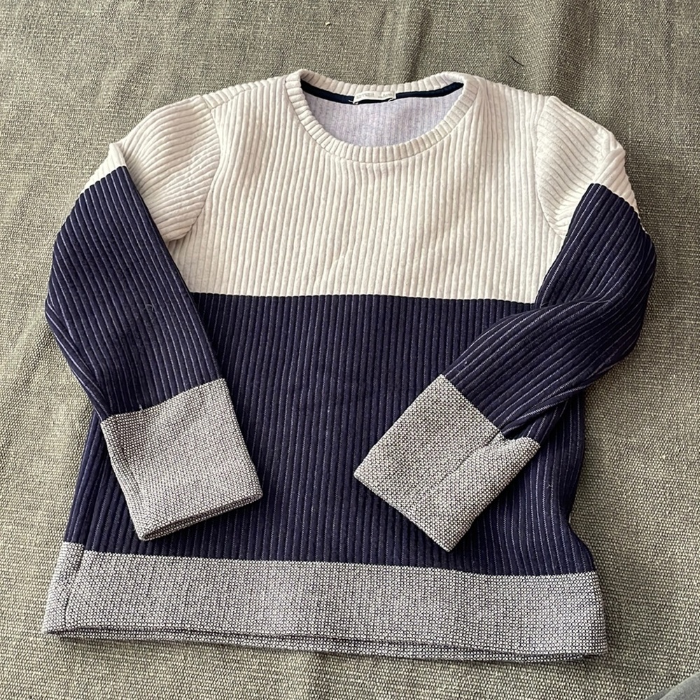 Blue Zara sweater size small